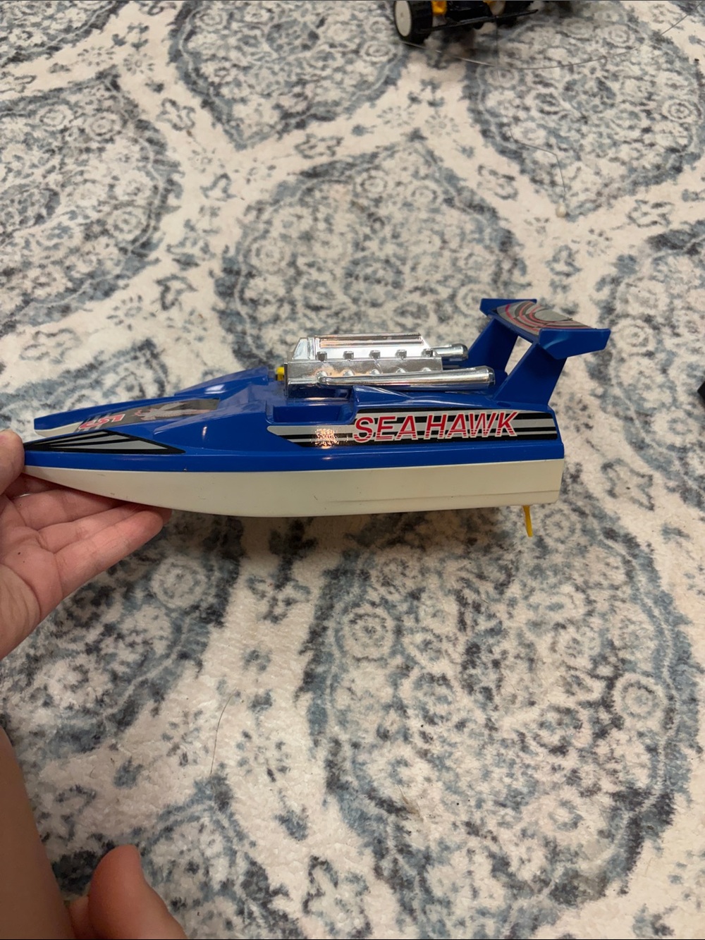 Blue Kids Toy Speedboat